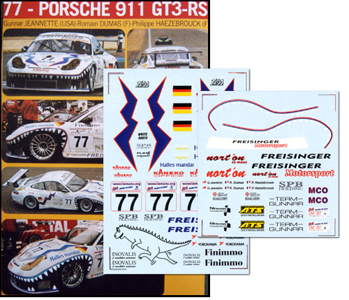 DMC decal Porsche GT 3, Freisinger Shark